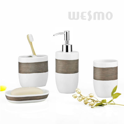 Διακοσμητικά Perspex εξαρτήματα λουτρών πορσελάνης για το ξενοδοχείο